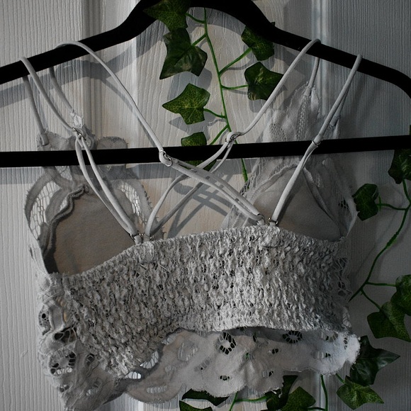 Lacy Francesca’s Bralette (In grey) - Picture 4 of 5